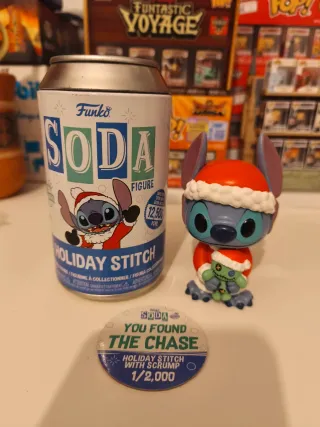 Funko Soda Holiday Stitch Chase