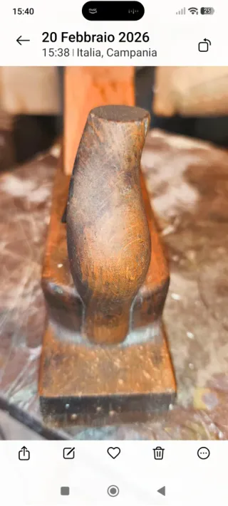 Antica Pialla Per Legno Jhon-Weiss & Son Prodotta