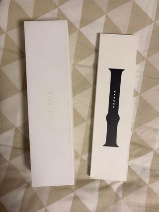 Apple Watch Series 5 - Negro/Plata