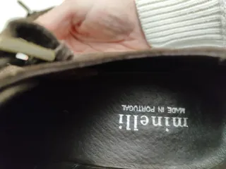 Zapatos ante marrón con doble hebilla tipo Oxford