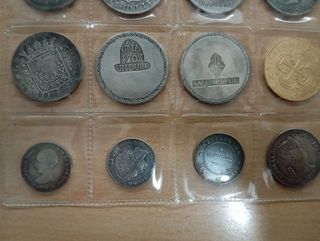 ESPAÑA 20 MONEDAS ANTIGUAS DE COLECCIÓN