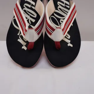 Chanclas Tommy Hilfiger Negras y Rojas