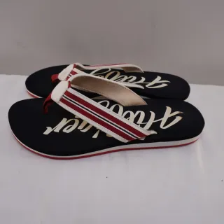 Chanclas Tommy Hilfiger Negras y Rojas