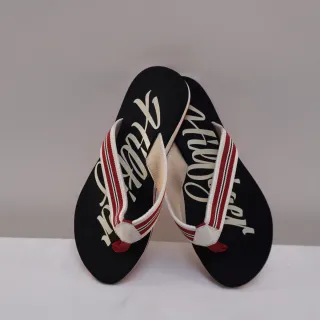 Chanclas Tommy Hilfiger Negras y Rojas