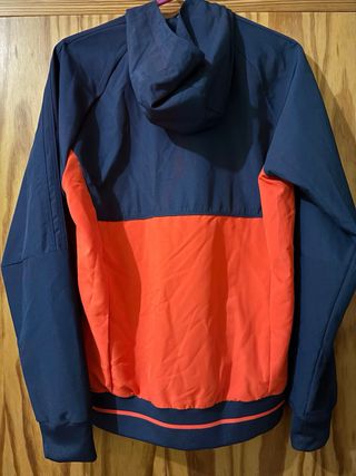 Sudadera Valencia CF Adidas Azul y Naranja