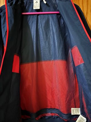 Sudadera Valencia CF Adidas Azul y Naranja