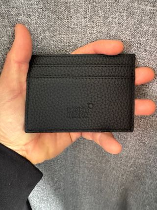 Porta cartões Montblanc Preto