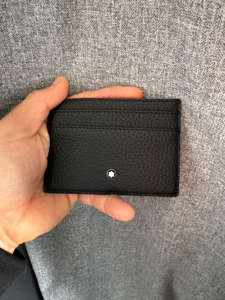 Porta cartões Montblanc Preto