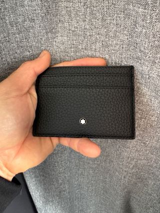 Porta cartões Montblanc Preto