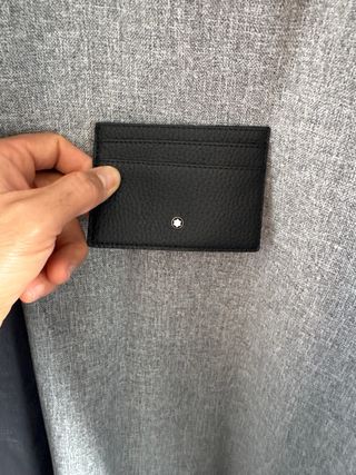 Porta cartões Montblanc Preto