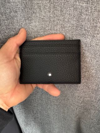Porta cartões Montblanc Preto