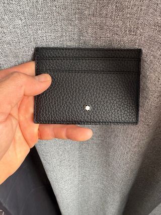 Porta cartões Montblanc Preto