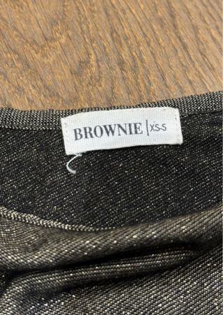 Vestido de fiesta Brownie