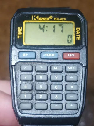 Relógio Calculadora Kenko KK-628