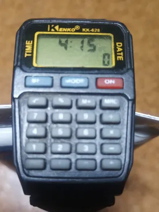 Relógio Calculadora Kenko KK-628