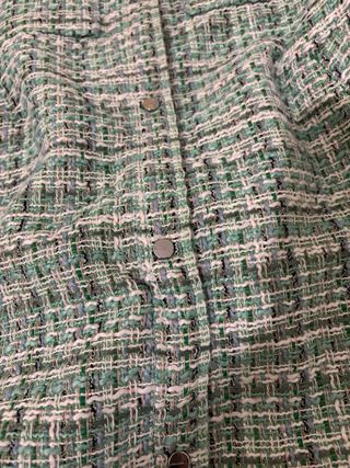 Abrigo Street One verde multicolor