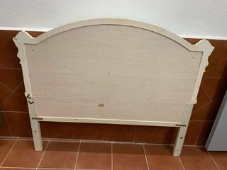 Cabecero y piecero cama 150cm madera