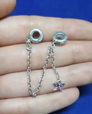 2Charm Universo auriculares+cadena pulsera Pandora