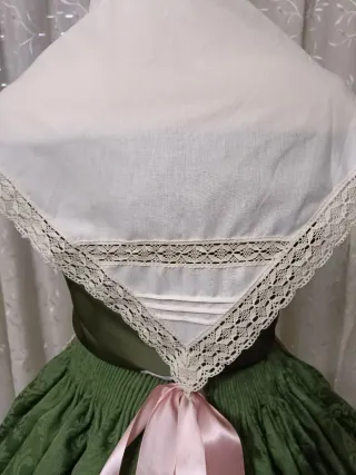 Falda para trajes regionales verde