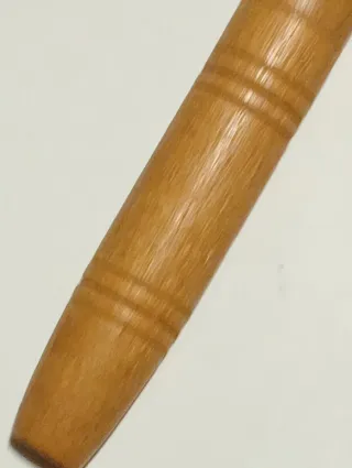 Porta aghi in legno naturale tornito cm 8,5