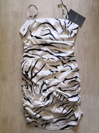 Vestido corto cebra LOAVIES