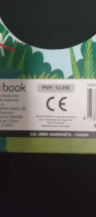 Libro el panda infantil