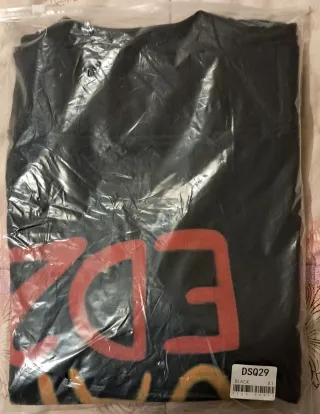 Felpa Dsquared2 XL Nera con Grafica Colorata