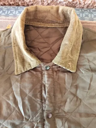 Chaqueta acolchada utilitaria hombre verde