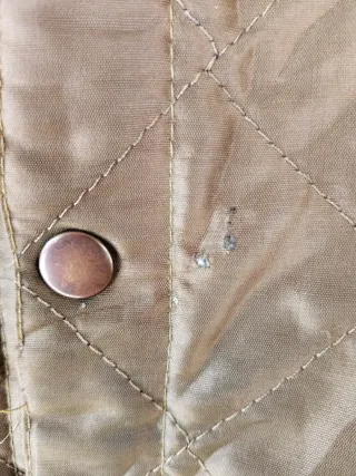 Chaqueta acolchada utilitaria hombre verde