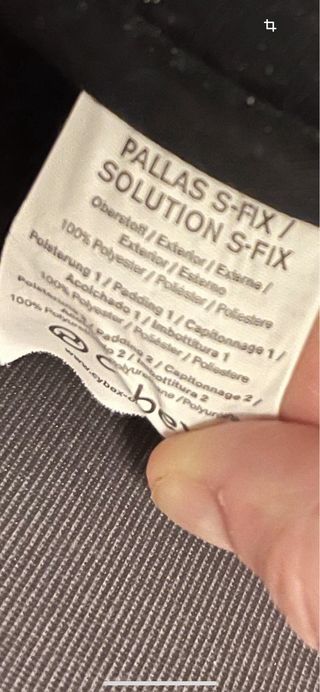 Silla Cybex Solution S-Fix gris