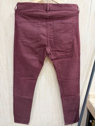 Pantalón vaquero H&M hombre morado Talla 32(42)