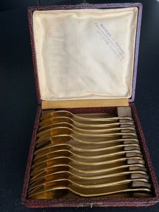 Servizio 12 Cucchiaini THOURET PARIS - Punzone A