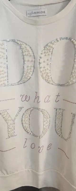 Giacchetto pois con lupetto e maglietta