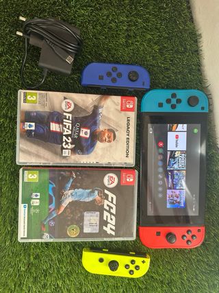 Nintendo Switch + Juegos