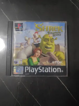 Shrek Treasure Hunt PS1 PAL Español