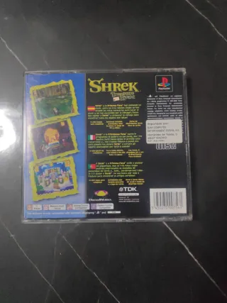 Shrek Treasure Hunt PS1 PAL Español