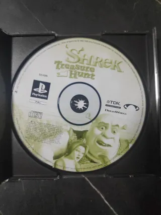 Shrek Treasure Hunt PS1 PAL Español