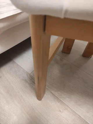 4 Sedie Nordiche da Pranzo in Legno