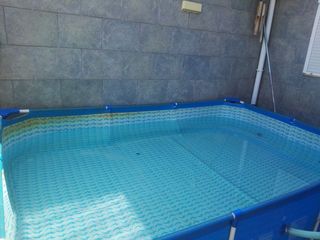 Piscina de 3x 2m con cubierta nueva