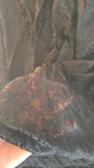 Minidress Mango fantasia animalier nera taglia S