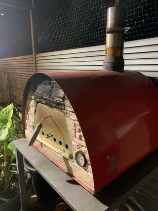 Forno a legna Maximus Rosso