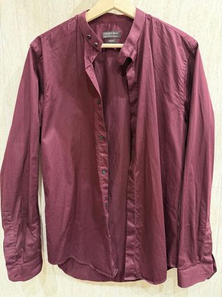 Camisa Zara Hombre Manga Larga