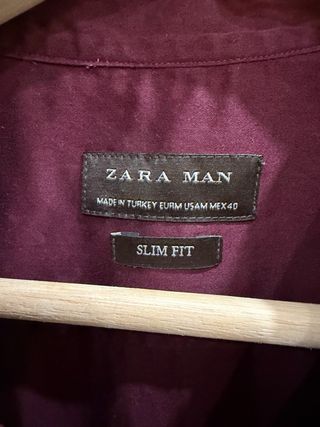Camisa Zara Hombre Manga Larga