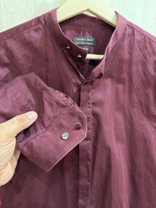 Camisa Zara Hombre Manga Larga