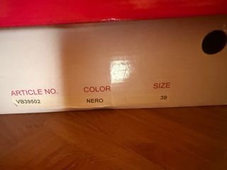 Scarponcini neri donna n.39