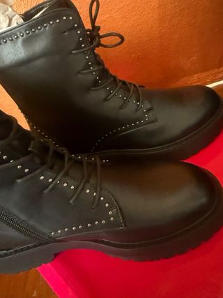 Scarponcini neri donna n.39