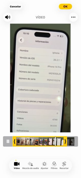 iPhone 14 Pro 256GB Dorado