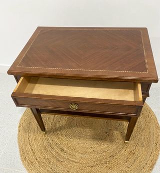 Mesa auxiliar madera estilo Luis XV