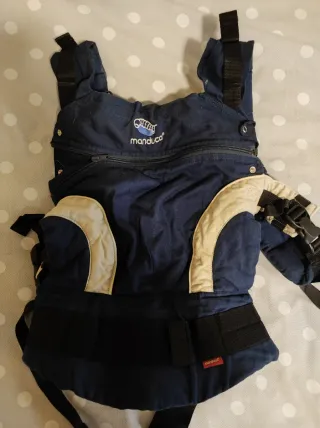 Mochila Portabebés Manduca Azul