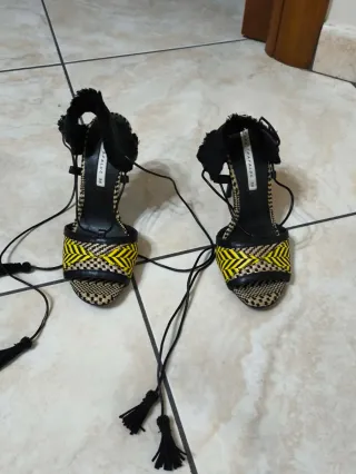 Sandali Zara donna tacco 36